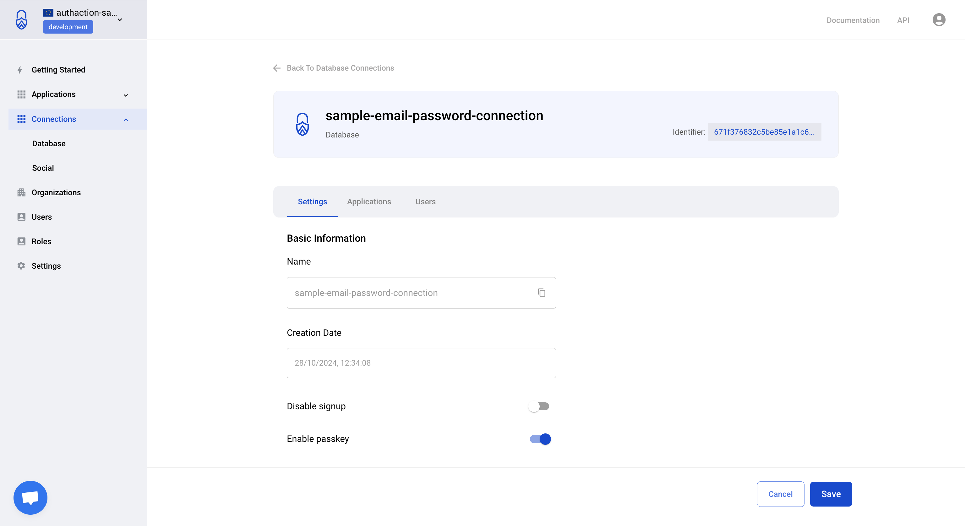 Enable Passkey Authentication