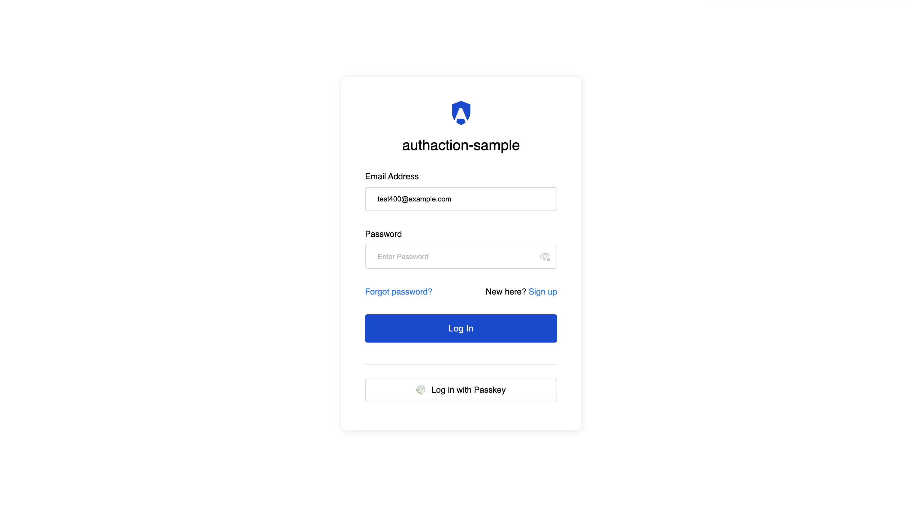 Login Page